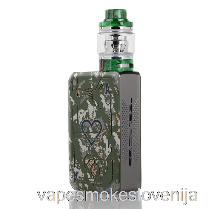 Vape Slovenija Teslacigs Poker 218w Starter Kit Zelena